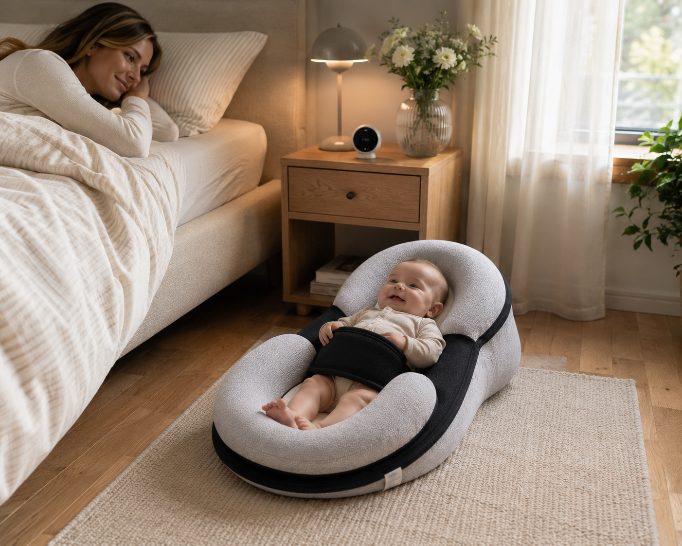 Gavnora BabySeng™ — Roligere Netter For Deg og Babyen