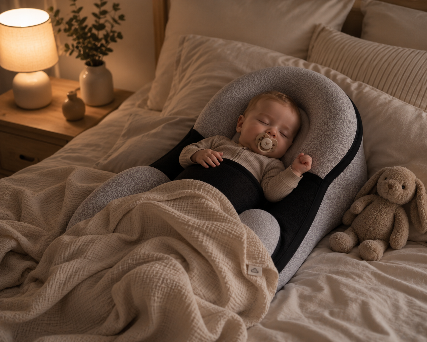 Gavnora BabySeng™ — Roligere Netter For Deg og Babyen